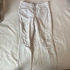 Old Navy jeans, super skinny ankle mid-rise